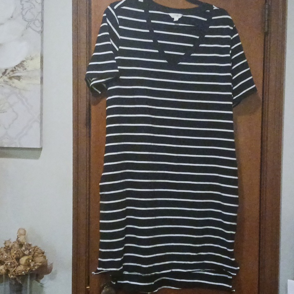 VNeck Tshirt dress